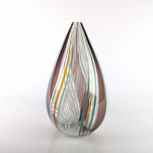 Teardrop Snakeskin Vessel